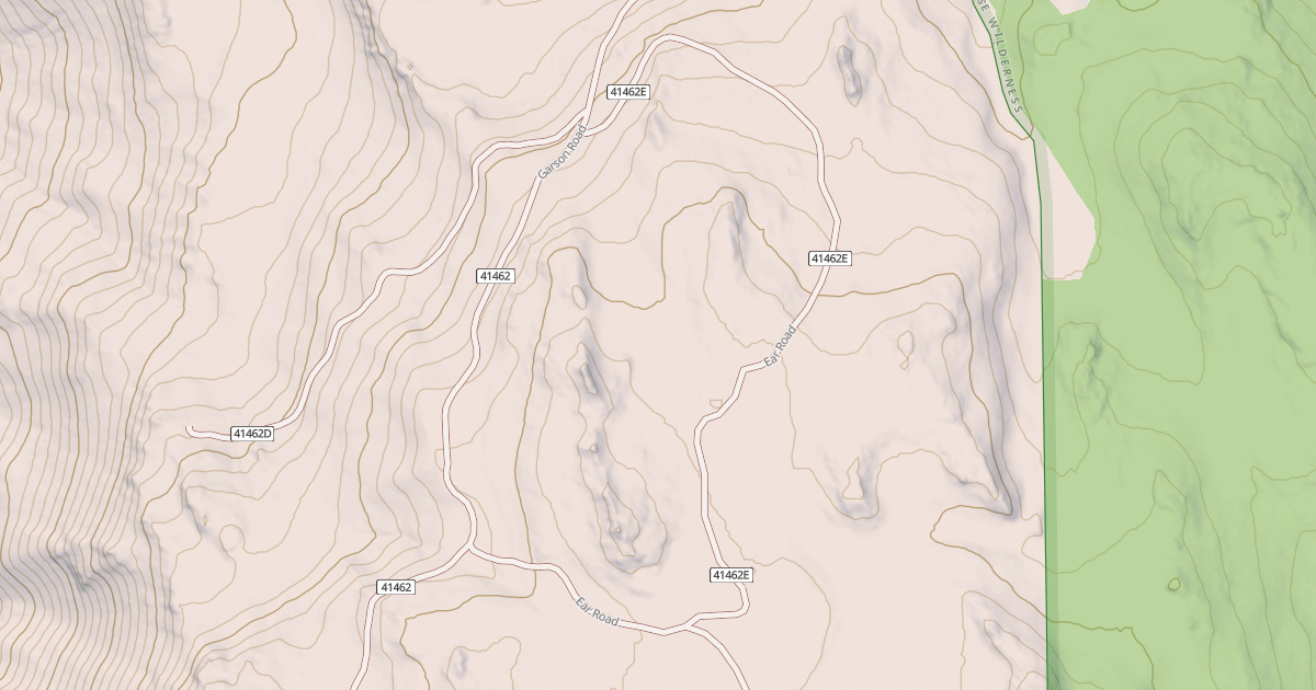 Map preview of EAR ROAD