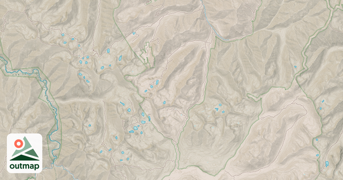 Map of BEAVER CREEK