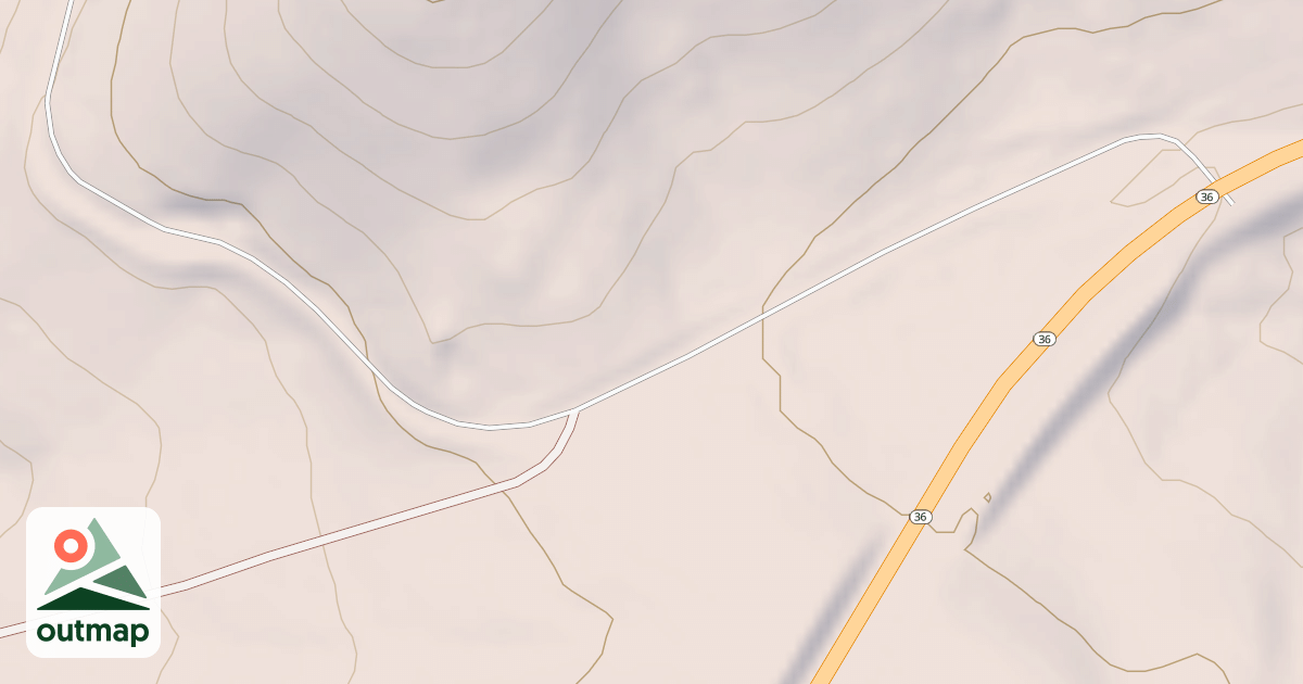 Map of CRAZY HARRY GULCH