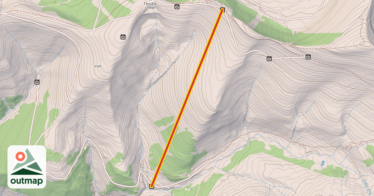 Map of Orient Express Lift