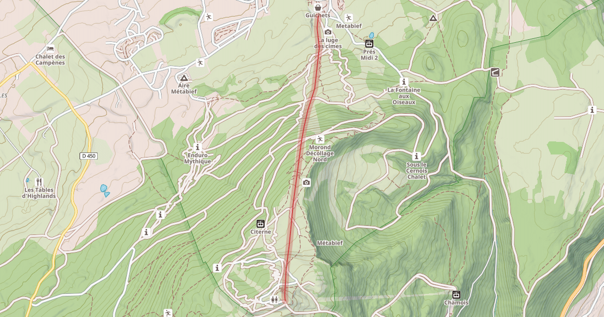 Map preview of Renversée