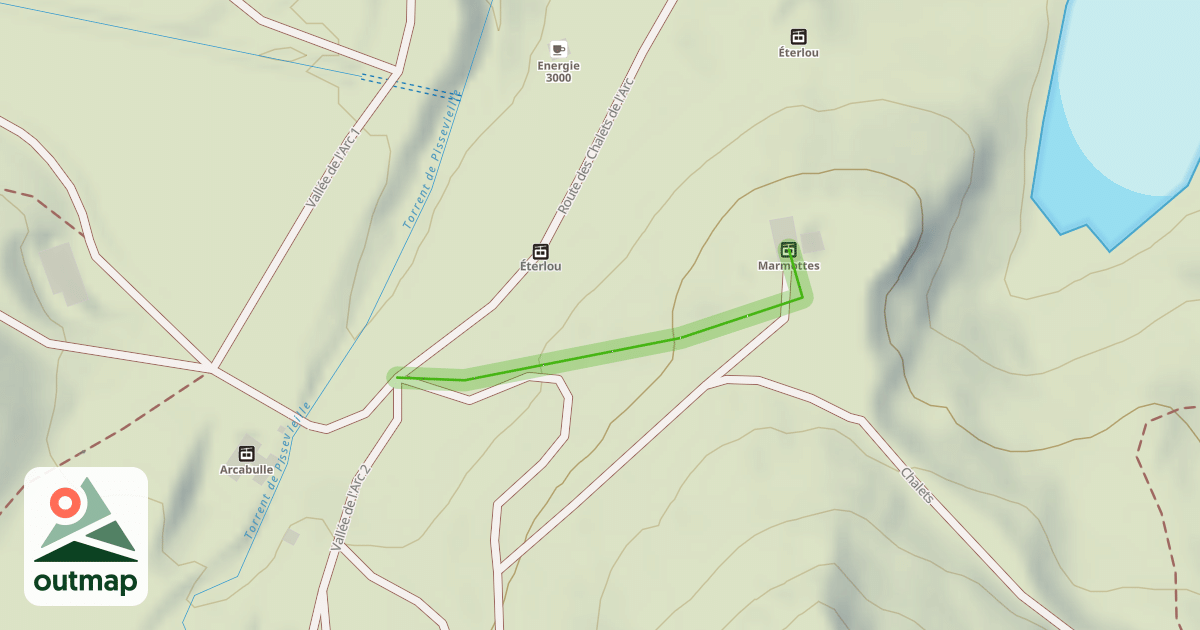 Map of Accès Arcabulle