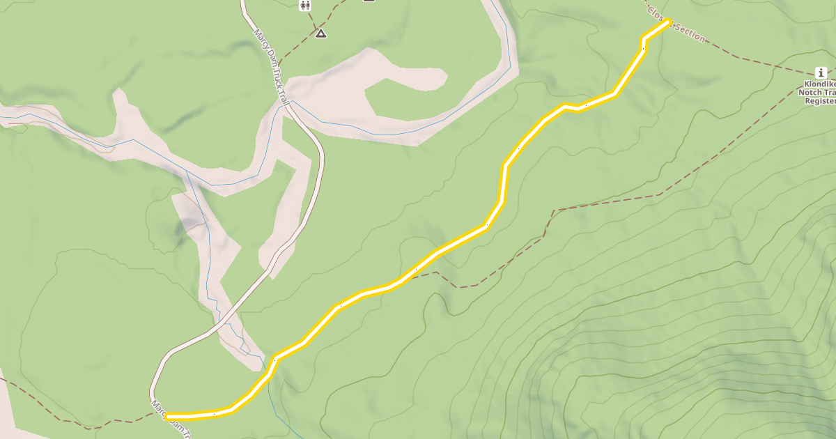 Map preview of Mr. Van Ski Trail