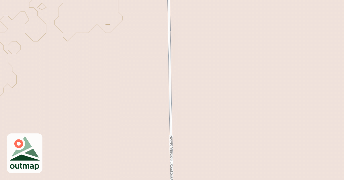Map of Warroad/Roseau Trails