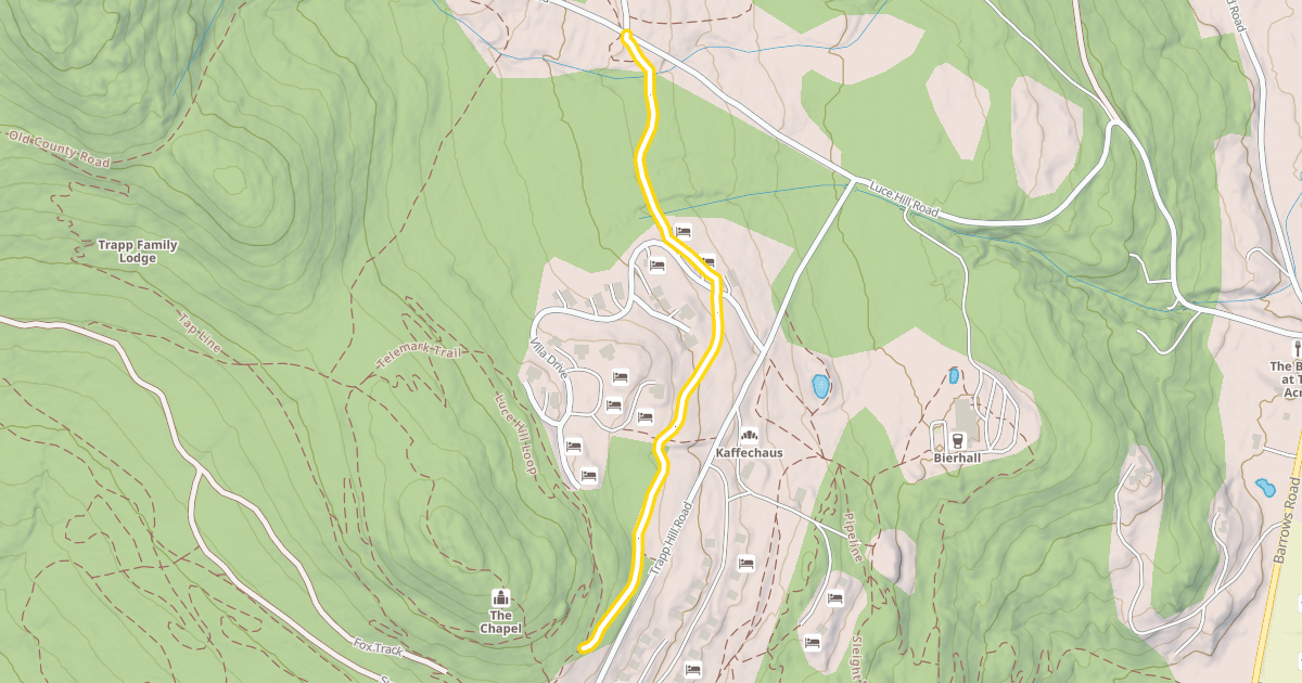 Map preview of Luce Trail