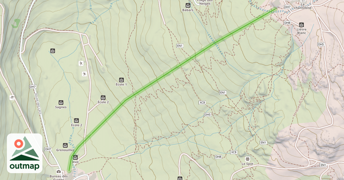 Map of Jeux