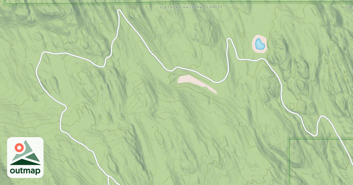 Map of CLIFF CREEK