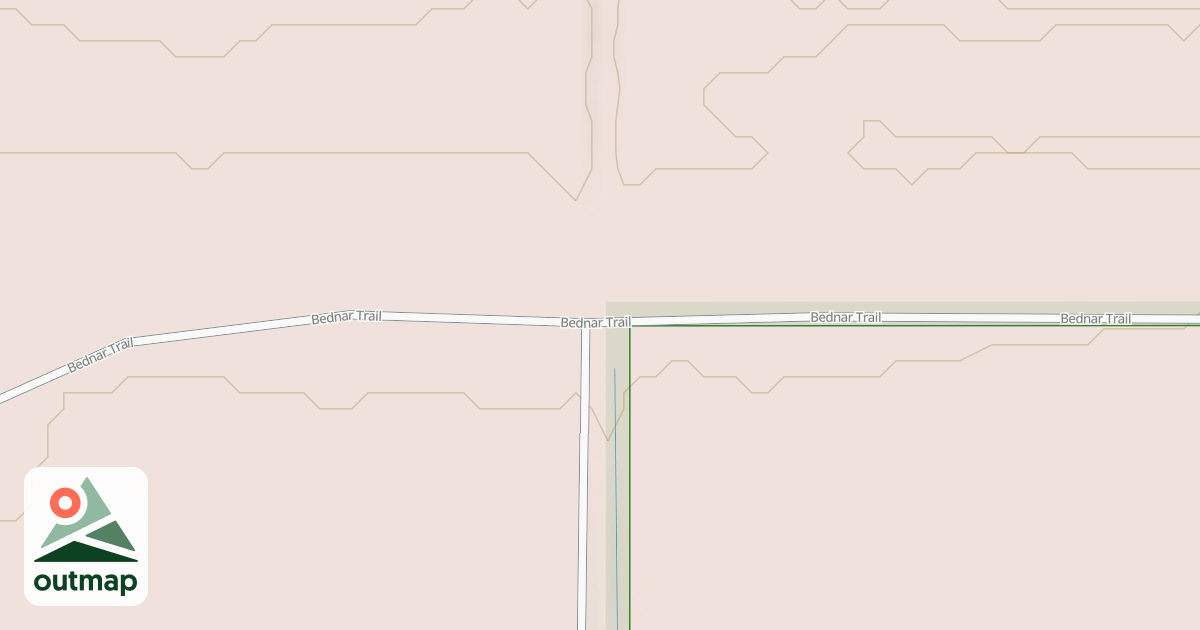 Map of Warroad/Roseau Trails