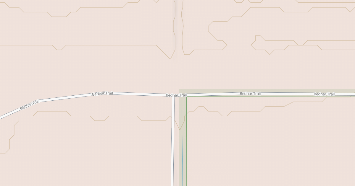 Map preview of Warroad/Roseau Trails