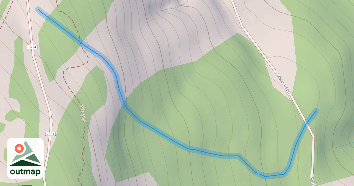 Map of Rideout