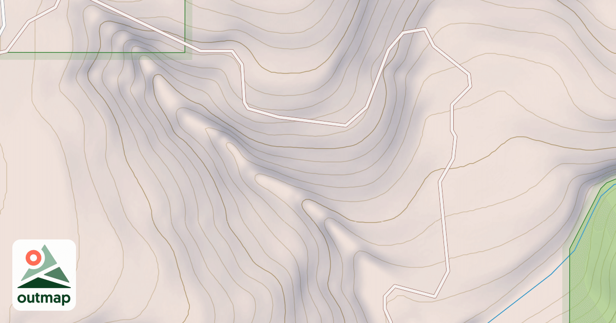 Map of BULLRUN CREEK A