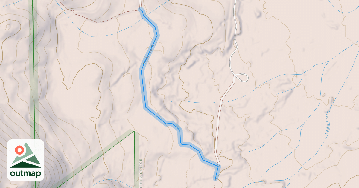 Map of Colorado Trail