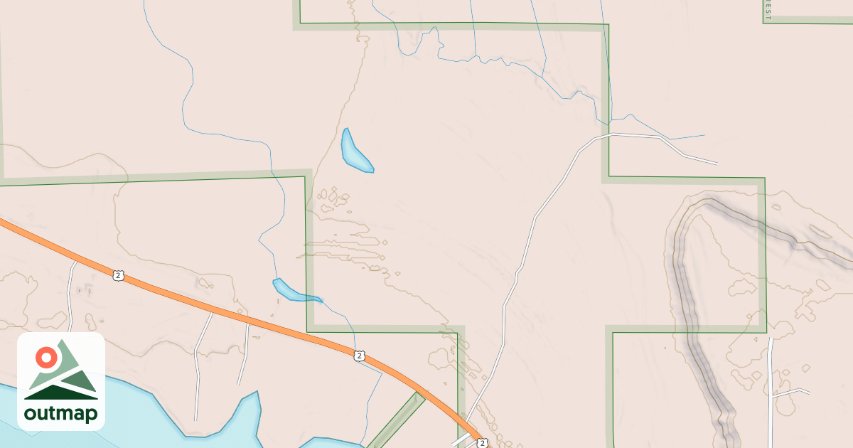 Map of KITCHEN CREEK