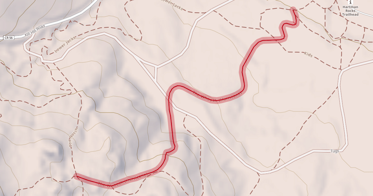 Map preview of The Whoosh (Hurricane)