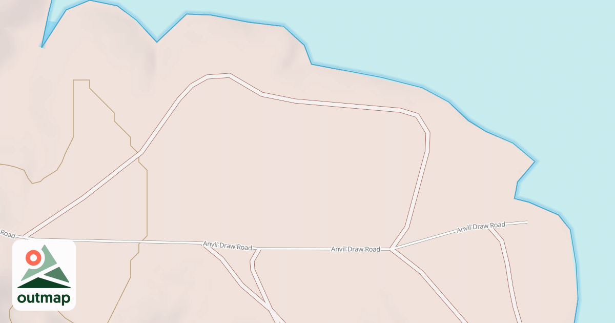 Map of ANVIL DRAW SPUR F