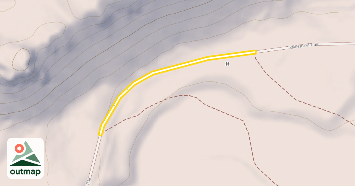 Map of Rattlesnake Trail
