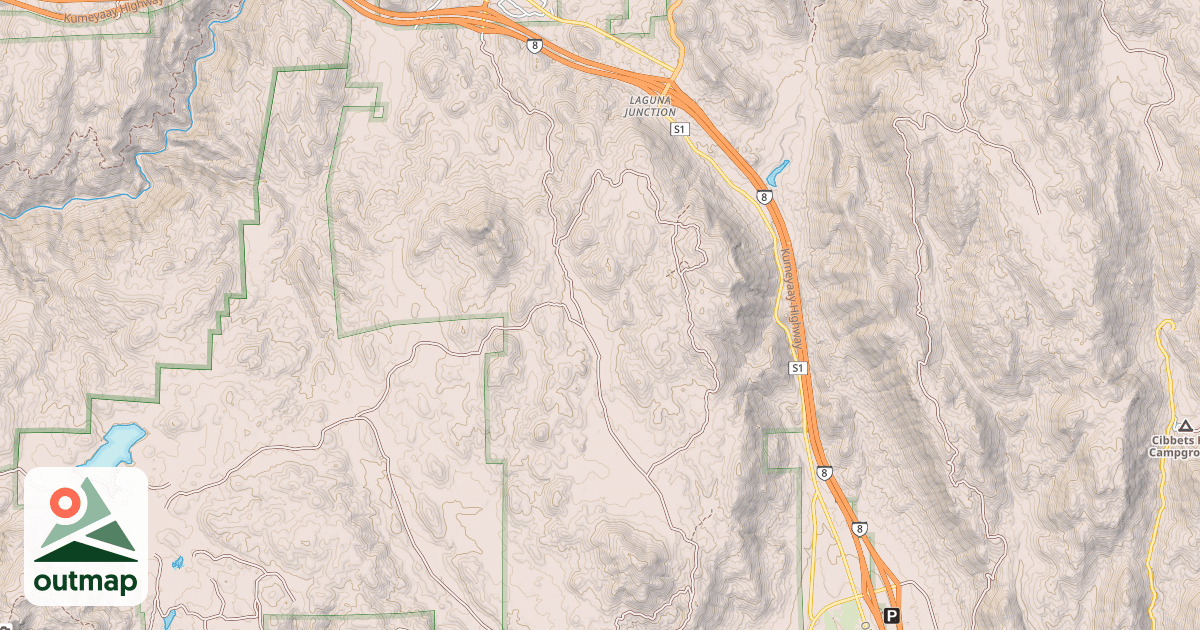 Map of BEAR VALLEY