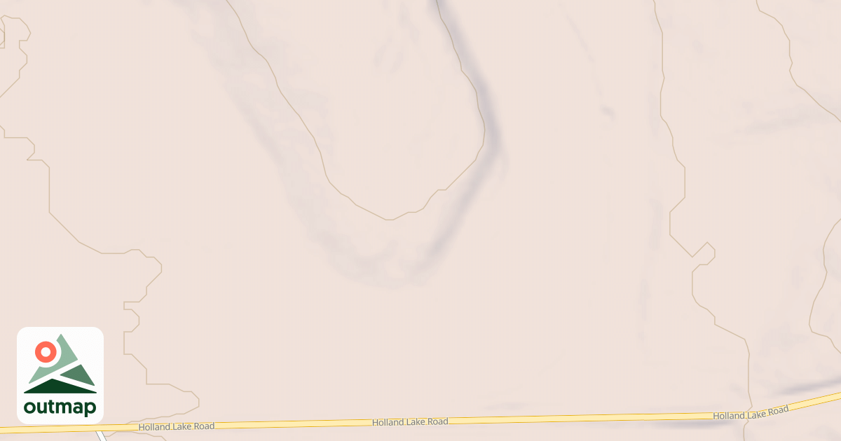 Map of HOLLAND FLATS