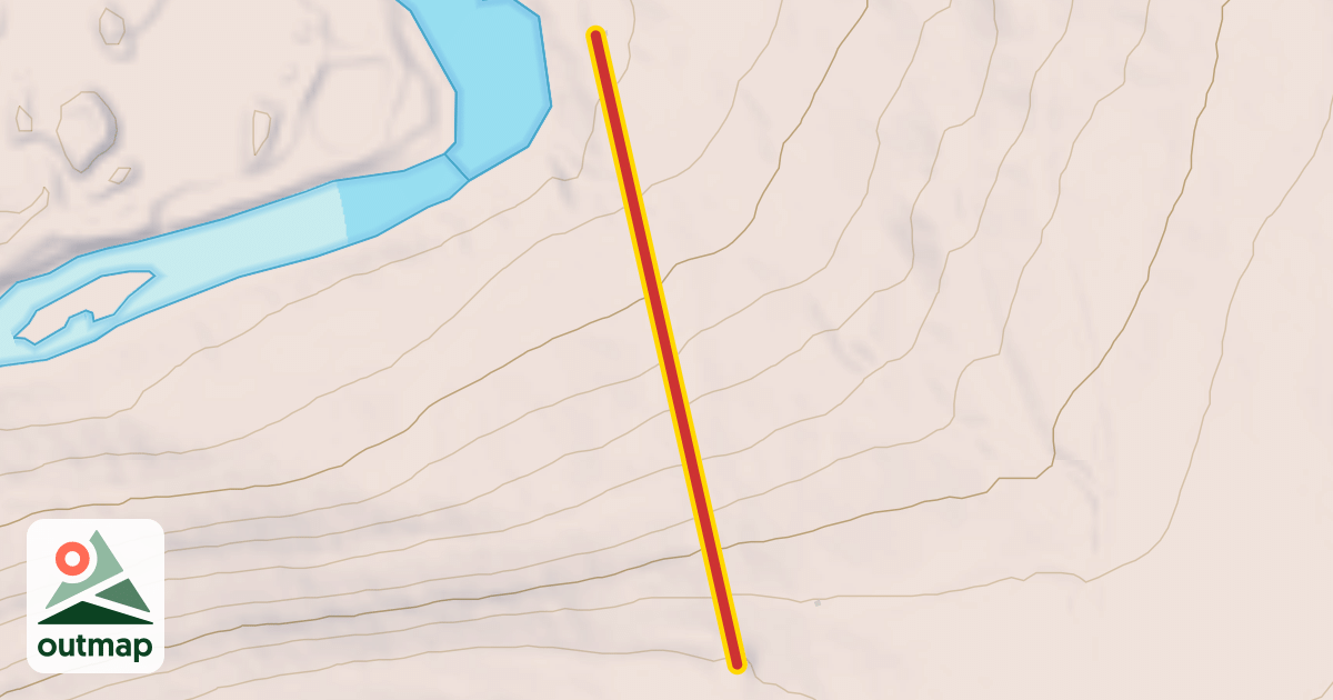Map of Roman Candle Triple Chairlift