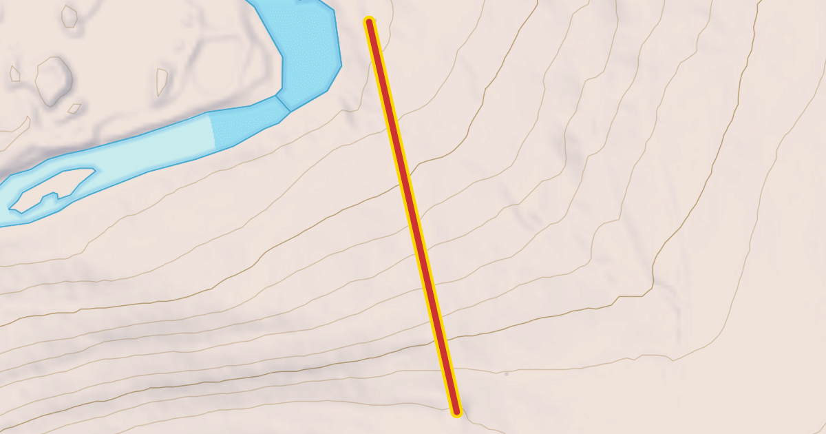 Map preview of Roman Candle Triple Chairlift