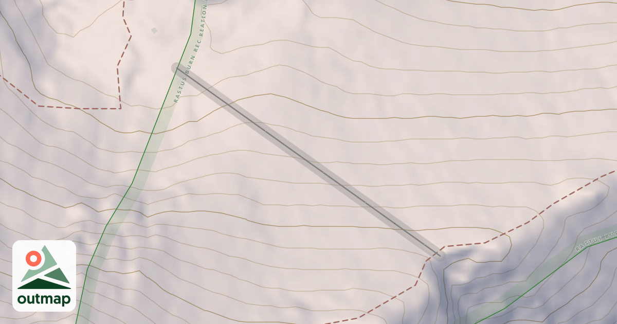 Map of Chutes Bootpack