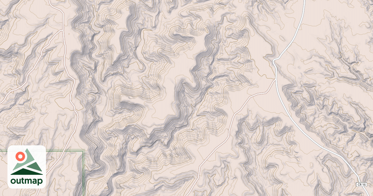Map of Coal Ridge