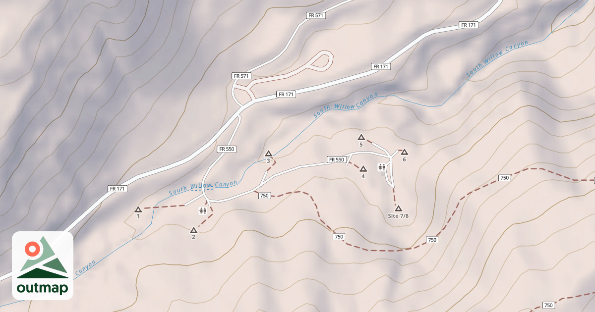 Map of BOY SCOUT CG