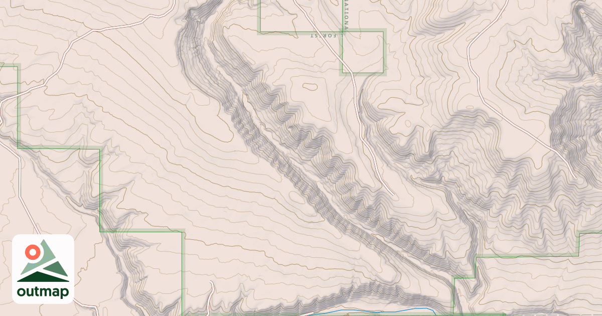 Map of BATTLE CK. SPUR 1D