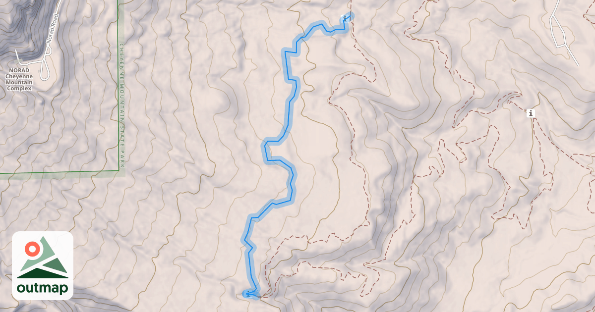 Map of Cougar's Shadow