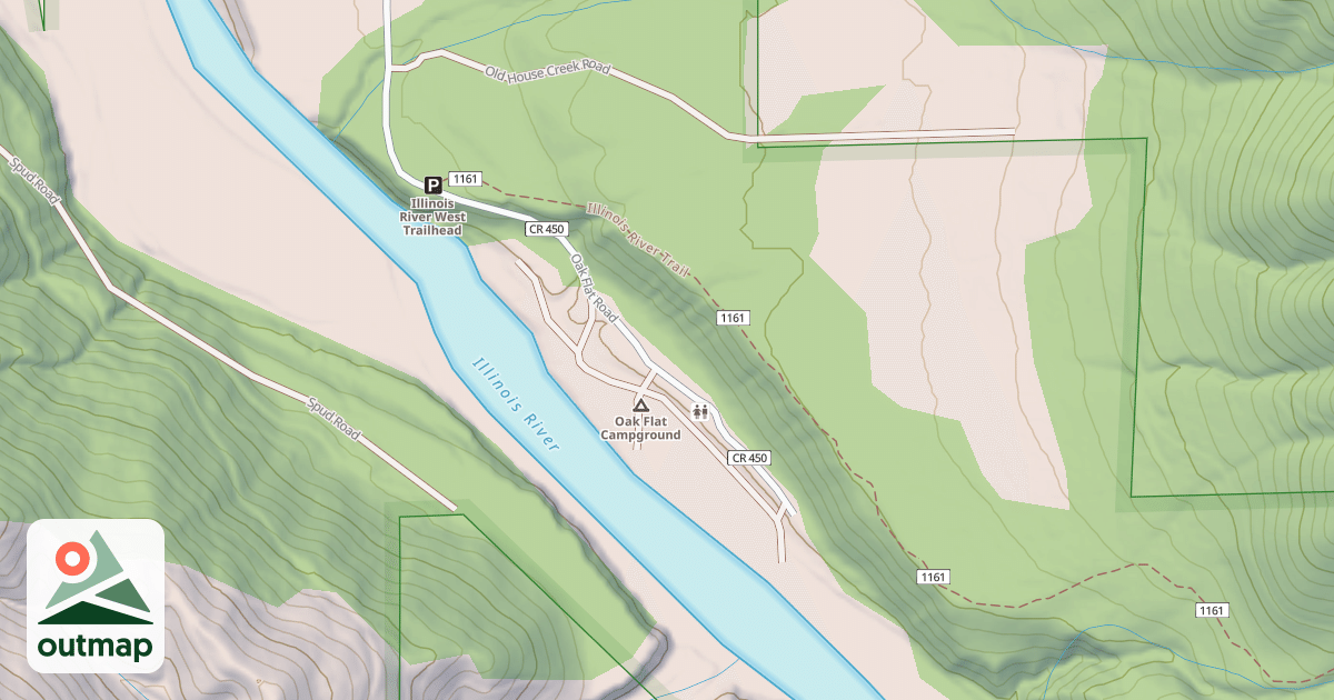 Map of GAME LK TRAIL HEAD