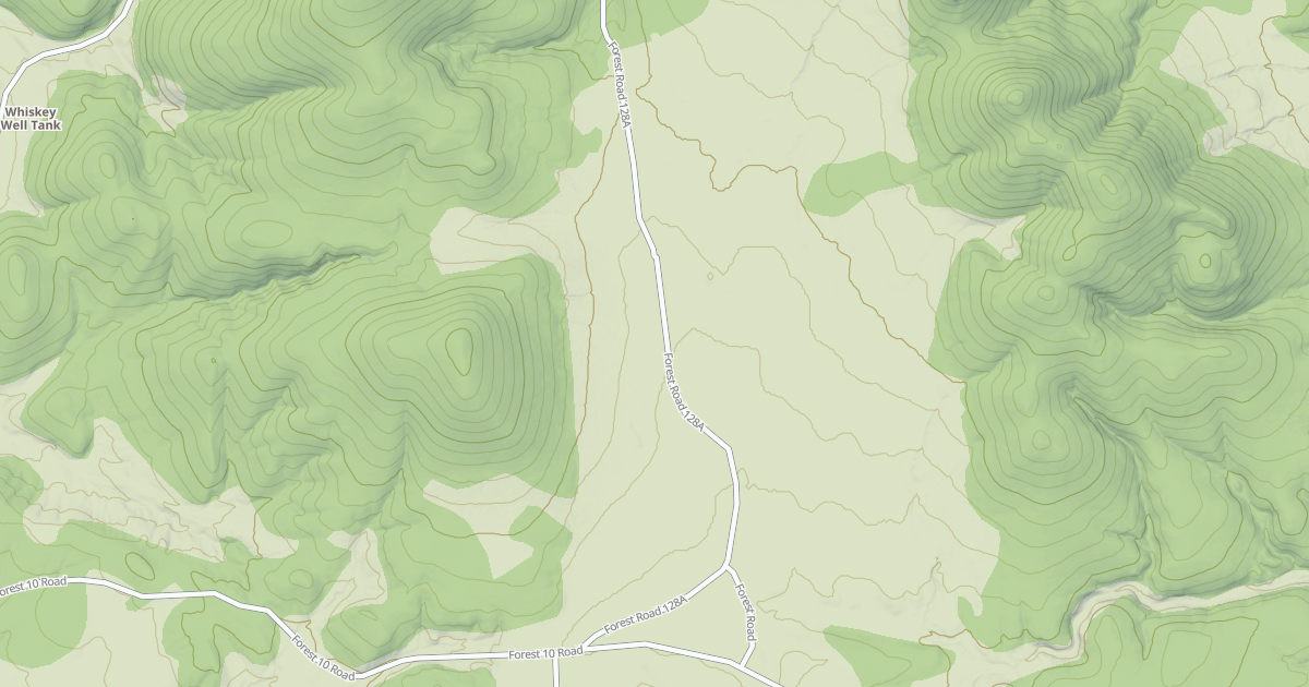 Map preview of USFS Motor Vehicle Use Map Roads {540E6D63-1581-4E35-897A-0916427963E0}