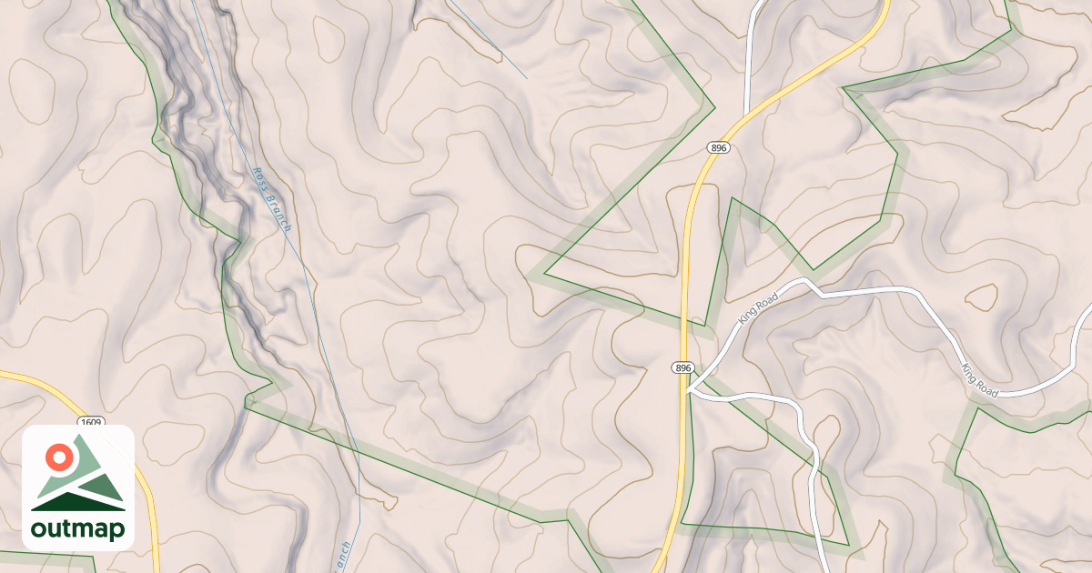 Map of LONG BRANCH