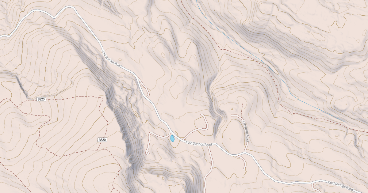 Map preview of COLD SPRINGS