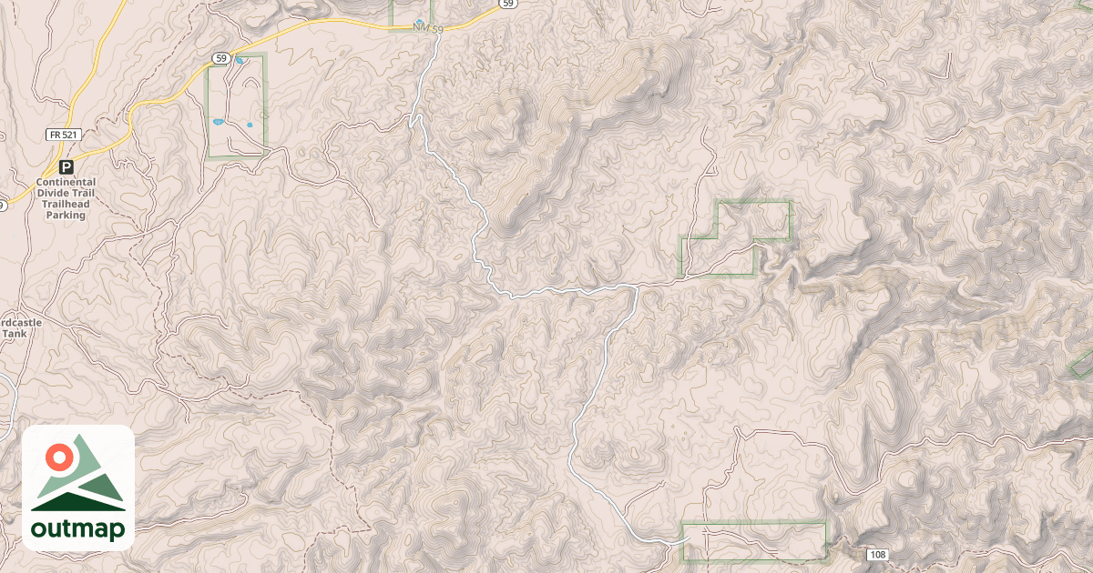 Map of FRANKS RANCH