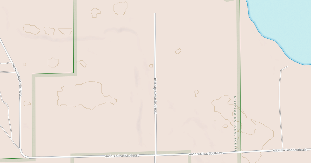 Map preview of TEN LAKE CEMETARY