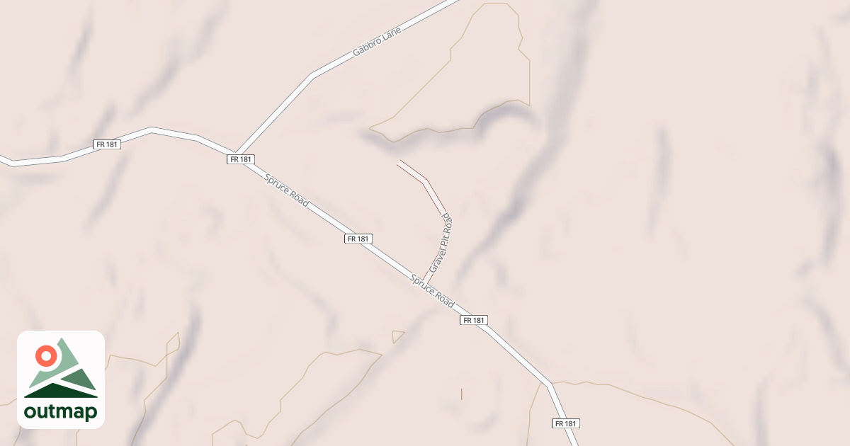 Map of GRAVEL PIT ROAD