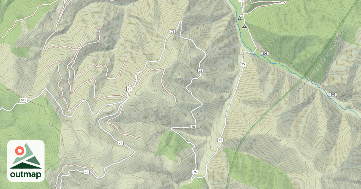 Map of (FDR) SKALKAHO-RYE