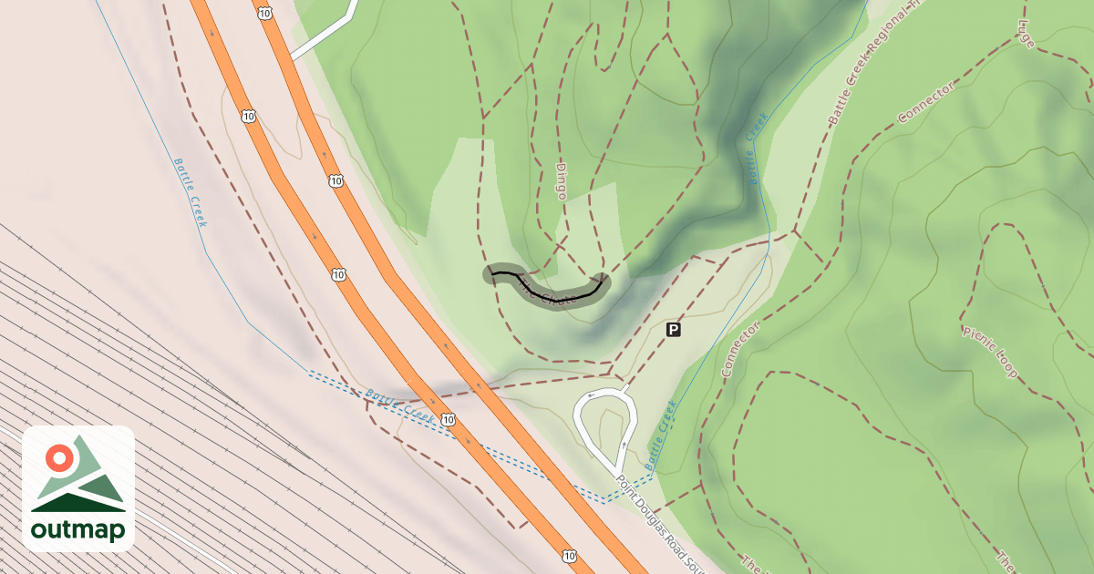 Map of The Chute