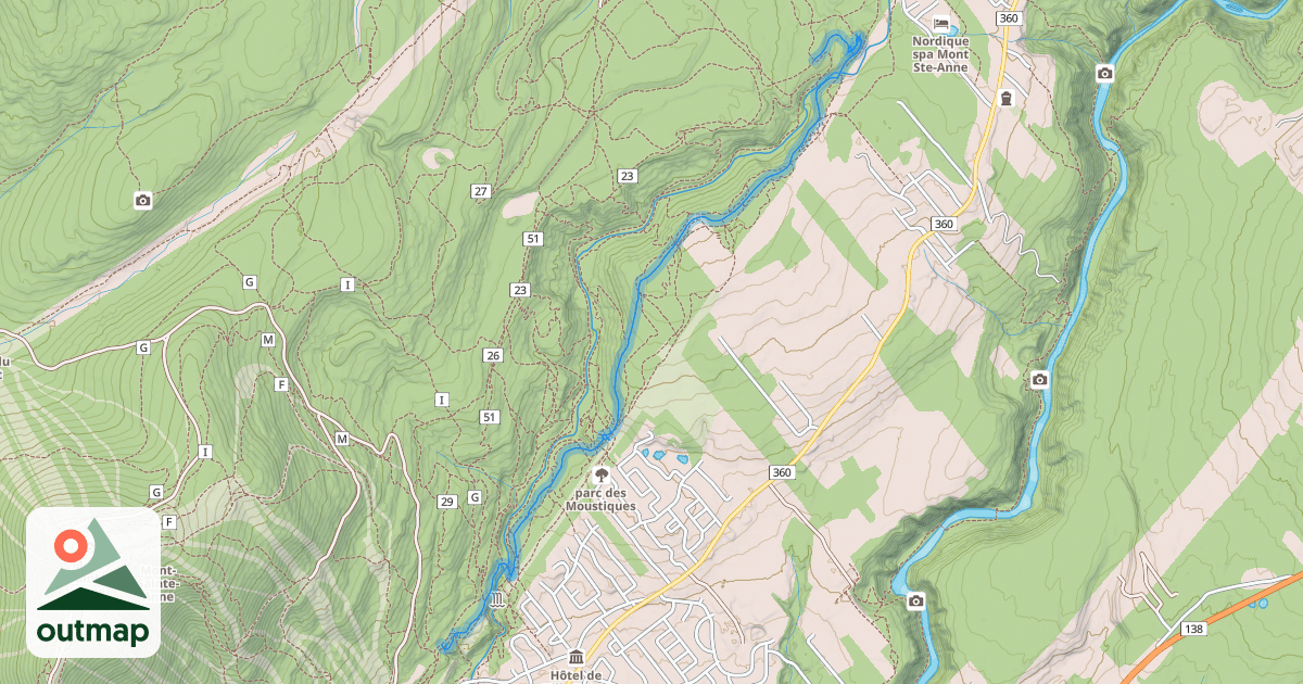 Map of 13 L'Enduro Sud