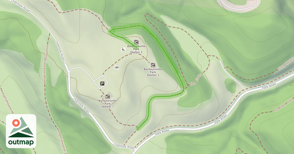 Map of Interactive Trail
