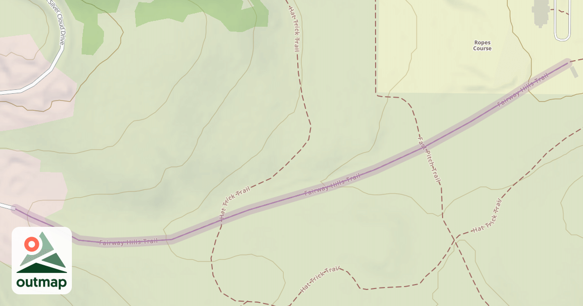 Map of Fairway Hills Trail