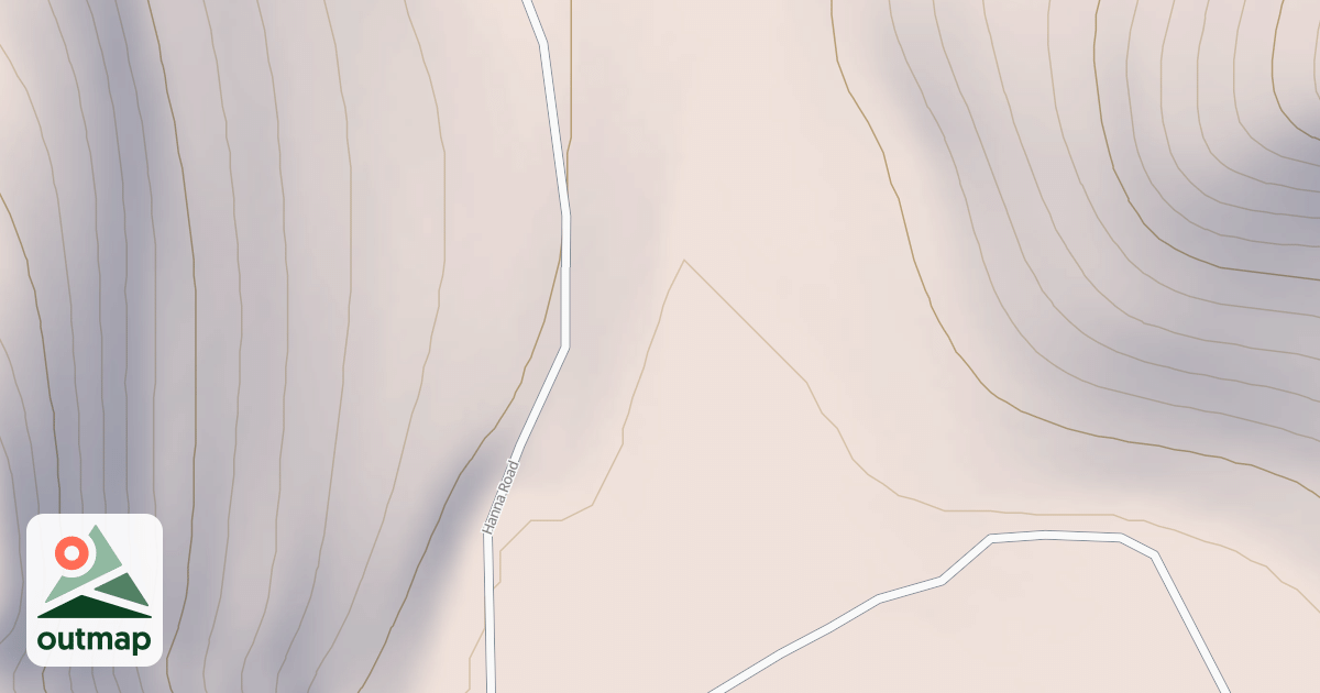 Map of Hannan Gulch Shortcut