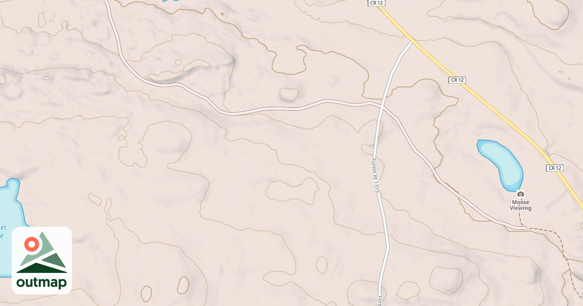 Map of FH 5 SPUR 1319