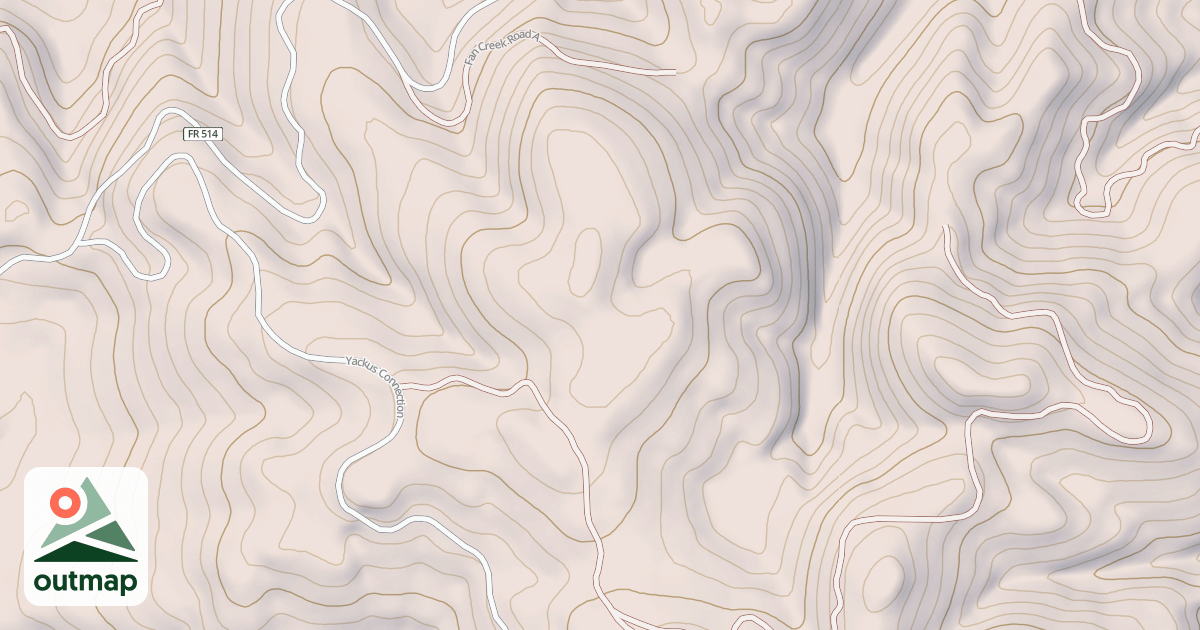Map of FAN CREEK A