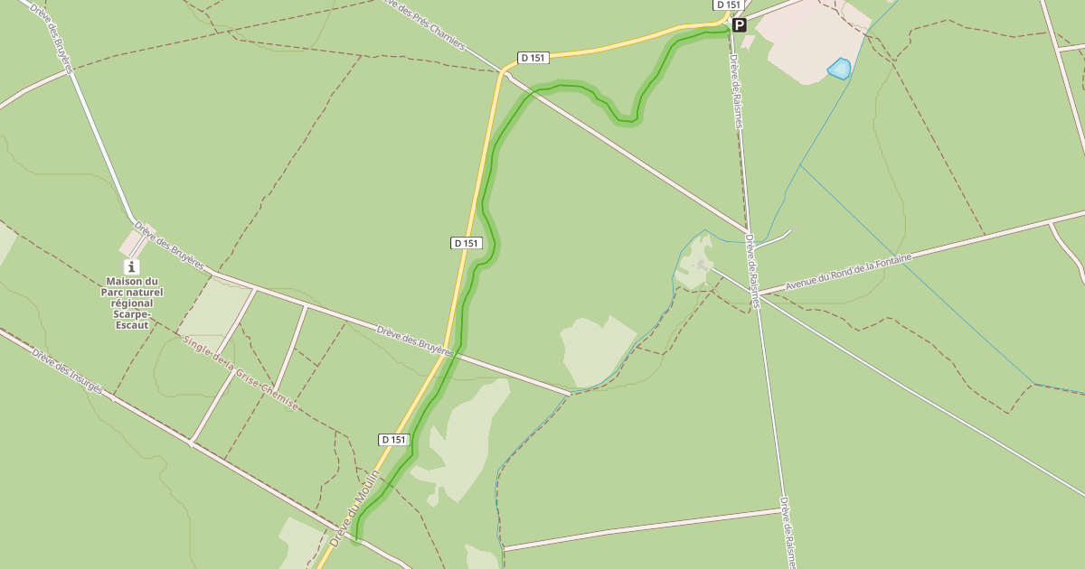 Map preview of Single des Pres Charnier