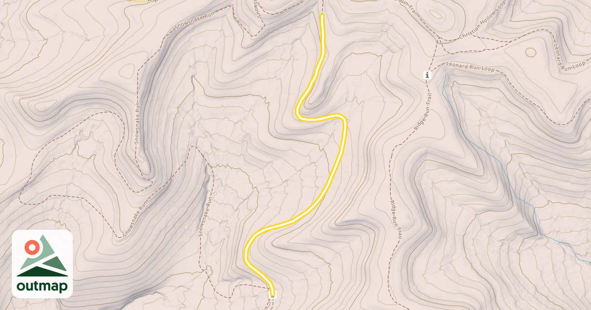 Map of Patterson Trail