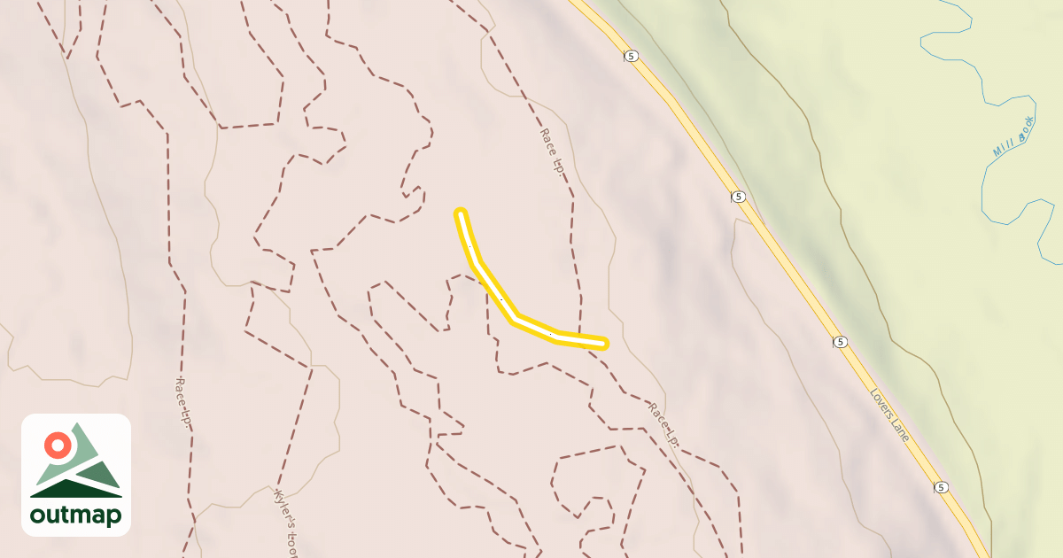 Map of Ribbon Tree