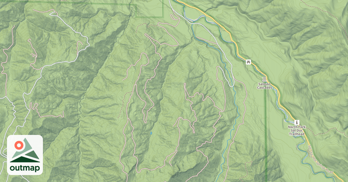 Map of USFS Motor Vehicle Use Map Roads {5DE9B6A6-B240-4ED4-A206-4BC94743886F}