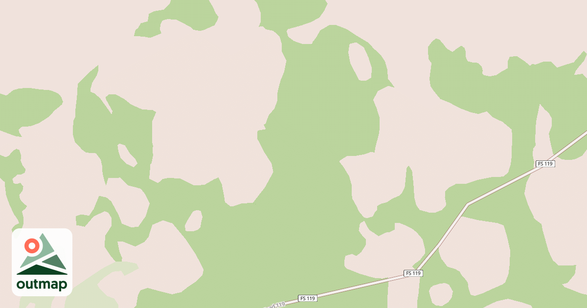 Map of USFS National Forest System Roads {B8037F2D-62B8-43B4-BD48-31690C13F5F1}