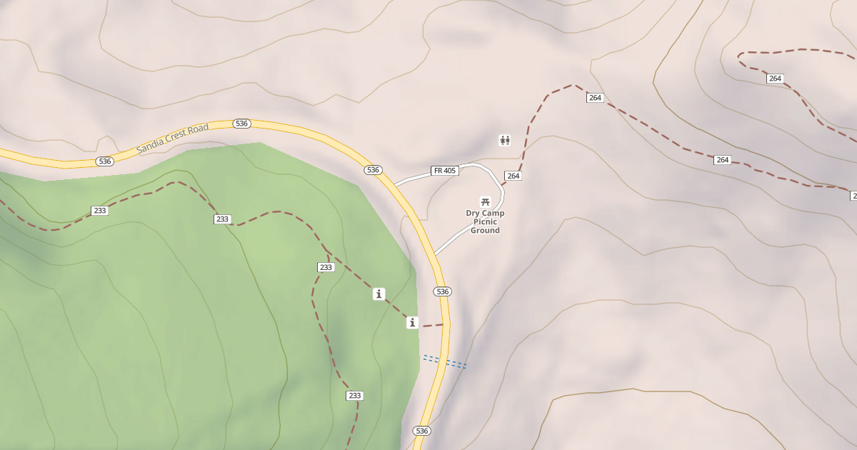 Map preview of DRY CAMP